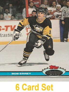 Bob Errey Hockey Card Collection